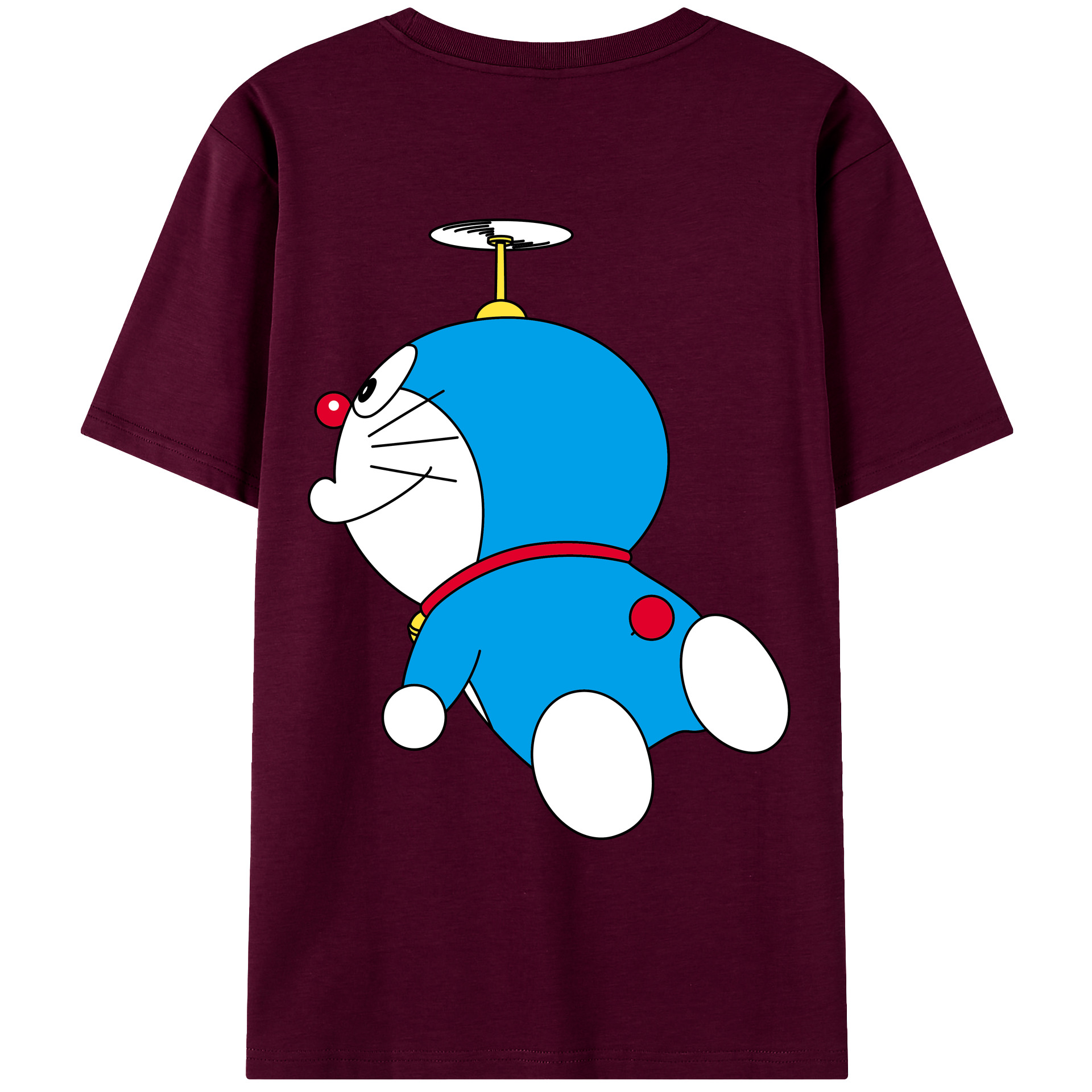 （画像用） ドラえもん Doraemon レディース半袖Tシャツ(バックプリント)